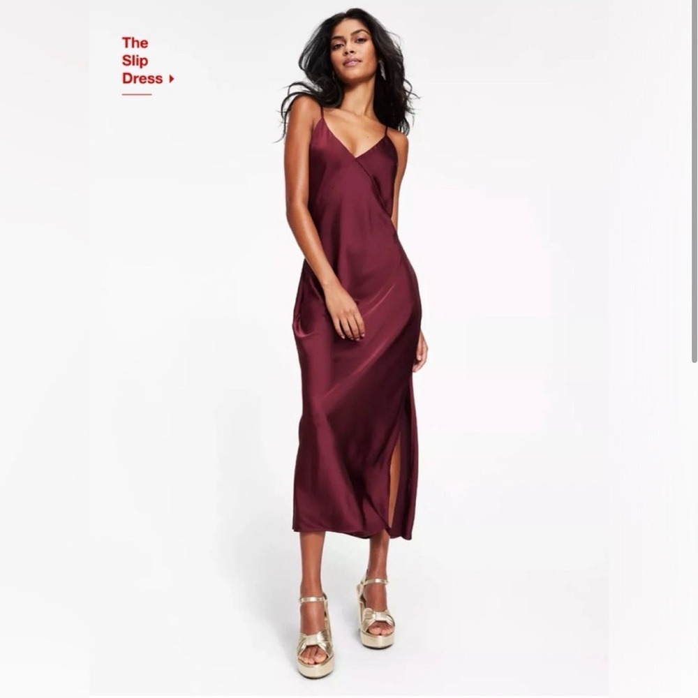 A New Day Burgundy Slip Dress - Size XSmall